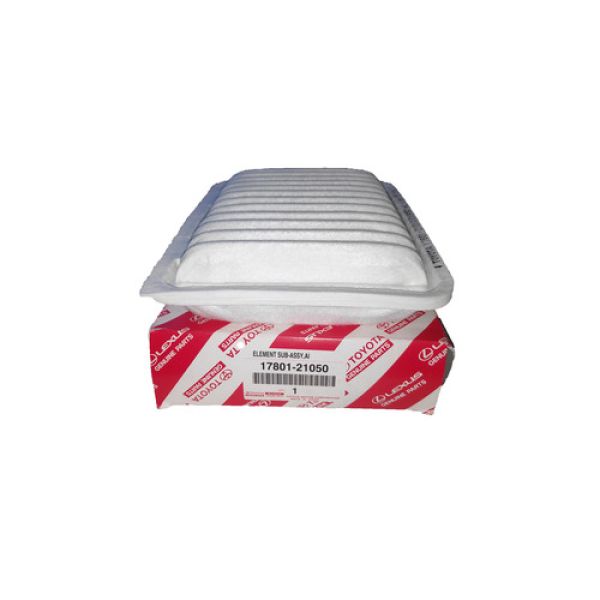 Toyota Engine Air Filter 17801-21050 for Toyota Corolla (2008–2013) 1.6L 1ZR-FE & 1.8L 2ZR-FE Petrol Aftermarket Replacement – Replaces 17801-0T020