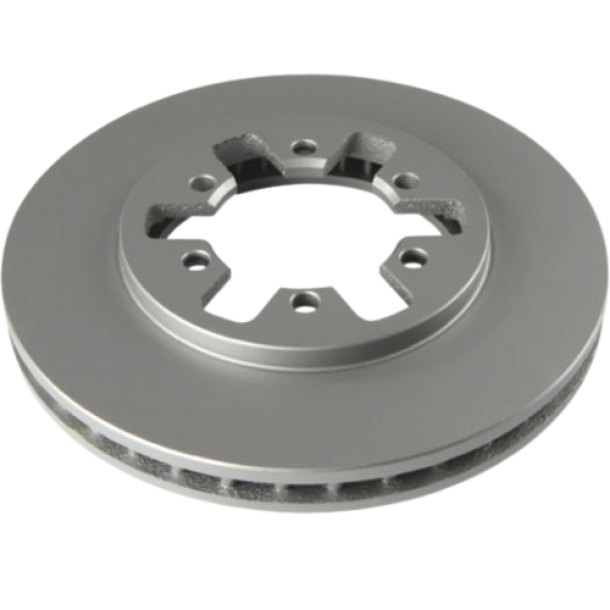 Nissan Urvan E24 Van / Nissan Pickup D21 Pickup / Nissan Navara D22 Pickup Front Brake Disc Rotor 1986‑2002 | OEM 40206‑02N01 | Replaces 40206‑02N00, 40206‑09G03, 40206‑09G01 | 2.0L Z20 Petrol Engine / 2.4L KA24E Petrol Engine / 2.5L TD25 Diesel Engine / 2.7L TD27 Diesel Engine | Aftermarket Replacement