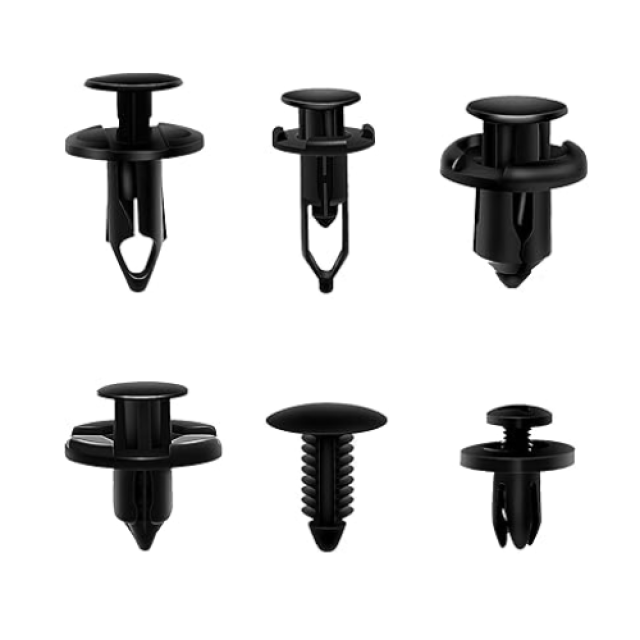 Toyota Hilux / Nissan Patrol / Mitsubishi Pajero / Universal Automotive Trim Push Body Clip Fastener | BD‑1 | Replaces 52161‑02020, 11589292, 68172491AA | Interior Trim, Bumper, Fender Liner Retainer | Aftermarket Replacement