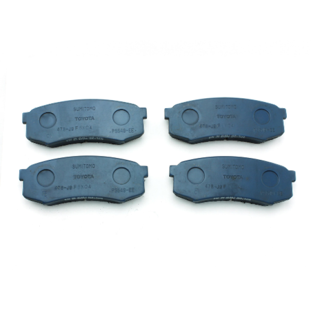 Toyota FJ Cruiser J150 / 4Runner IV N210 / V N280 / Fortuner I AN50 / II AN150 / Hilux VIII AN120 / Land Cruiser Prado J90 J120 J150 / Lexus GX J120 J150 / Mitsubishi Pajero IV V97W SUV 1996–2024 Rear Brake Pad Set | OEM 04466‑60090 | Replaces KD2281 | 2.7L / 3.0L / 4.0L / 4.6L Petrol & Diesel Engine | Aftermarket Replacement