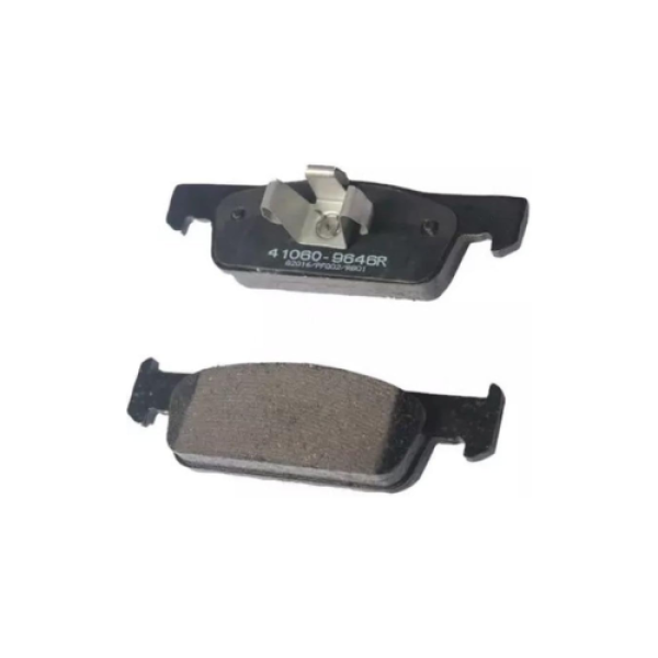 Nissan Sunny N16 / N17 Sedan 2001–2012 / Nissan Micra K13 Hatchback 2010–2017 / Nissan Almera II Sedan 2000–2006 / Renault Scala Sedan 2012–2017 / Renault Pulse Hatchback 2012–2017 Front Brake Pad Set | OEM 41060‑8481R | Replaces KD2725, 41060‑1797R, D1060‑HA1A, F002H23830, P56‑027, 207481 | 1.3L / 1.5L / 1.6L Petrol Front Braking System | Aftermarket Replacement