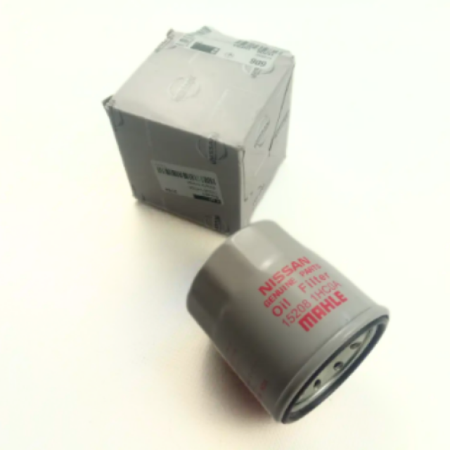 Nissan Micra K13 / Sunny N17 / Kicks / Teana J31 J32 / 350Z / 370Z / Datsun Go Go+ / Renault Pulse Scala Oil Filter | OEM 15208‑1HC0A |  M20 x 1.5 Spin‑On Petrol Engine | Genuine Replacement